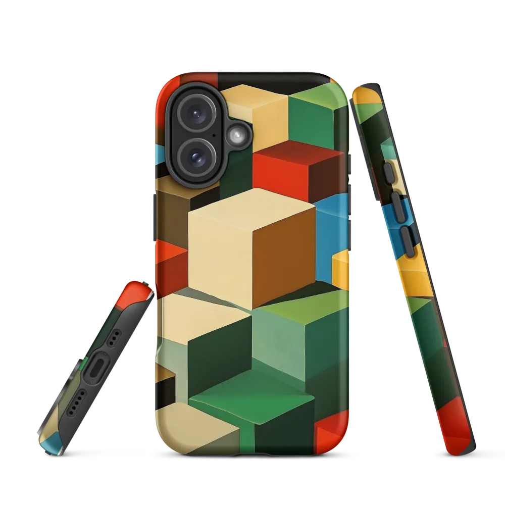 Colorful Geometric Harmony | Phone Case