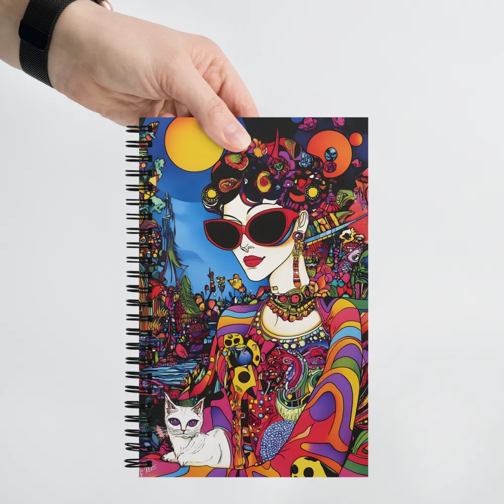 Whimsy in Color | Spiral Notebook