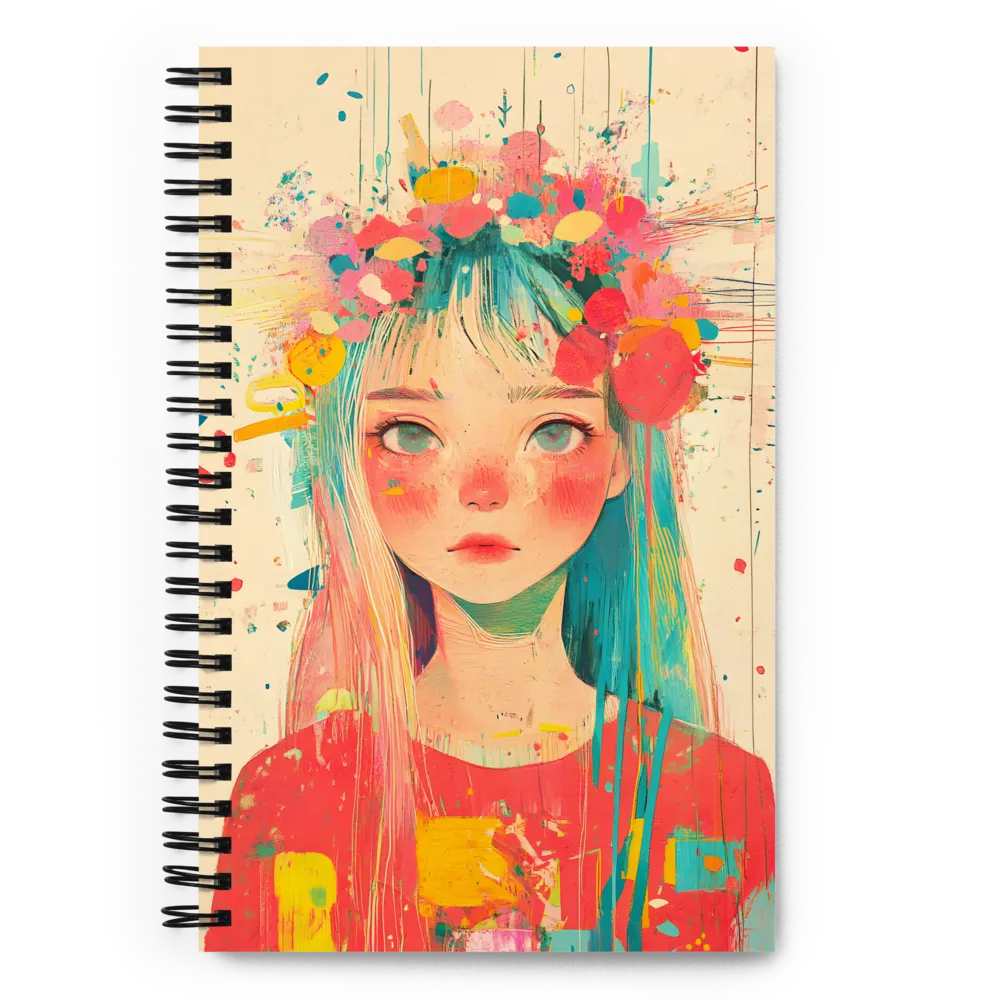 Whimsical Blossom | Spiral Notebook