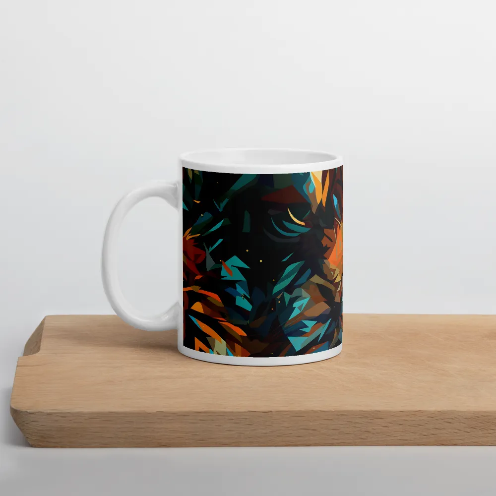 Wild Symphony: Abstract Tigers | Mugs | Multiple Sizes & Colors