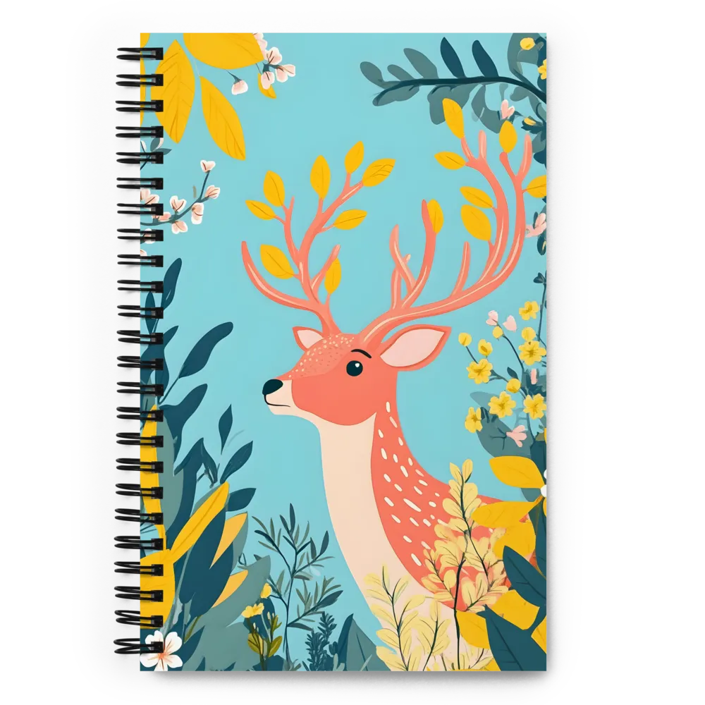 Whimsical Forest Guardian | Spiral Notebook