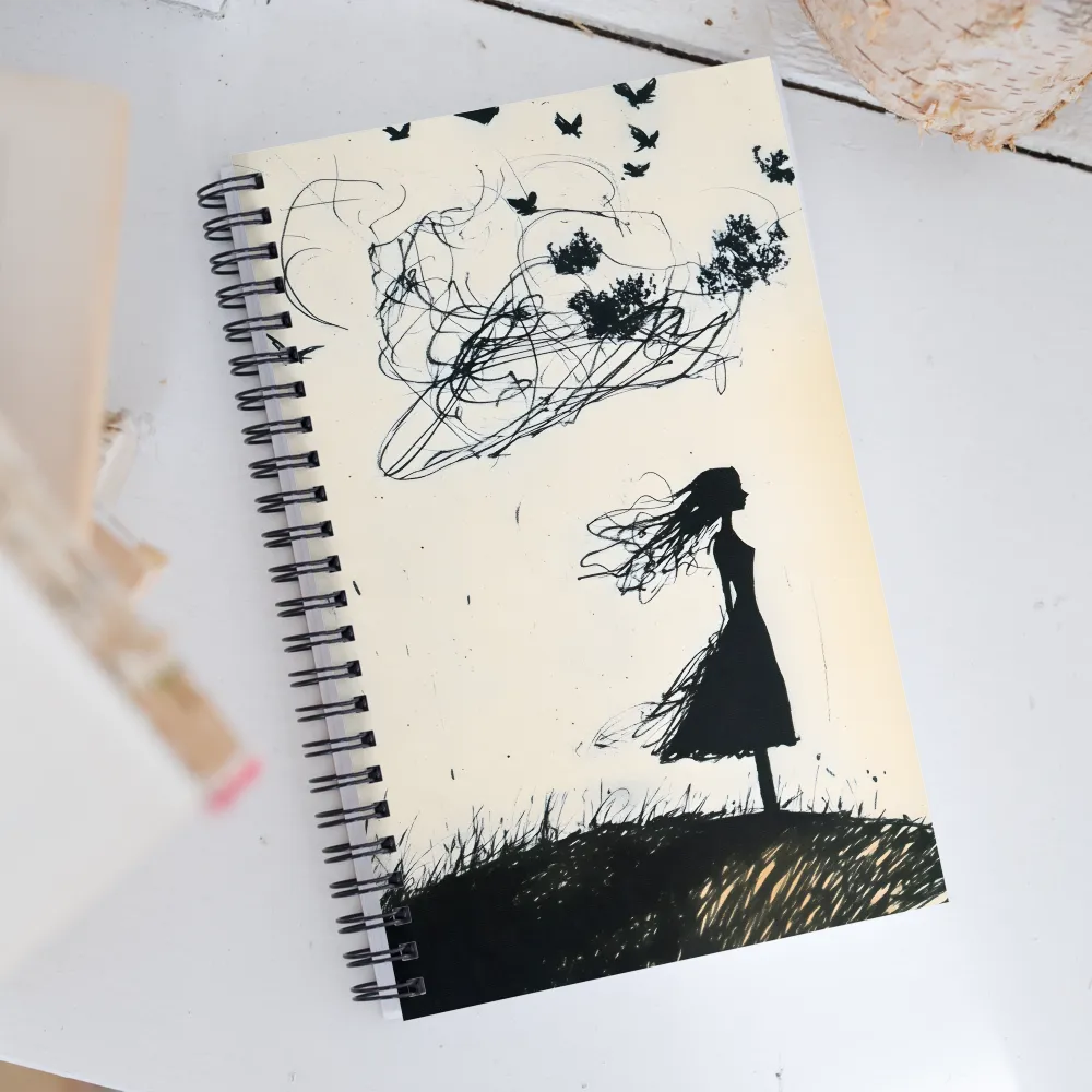 Whispers of the Wind | Spiral Notebook