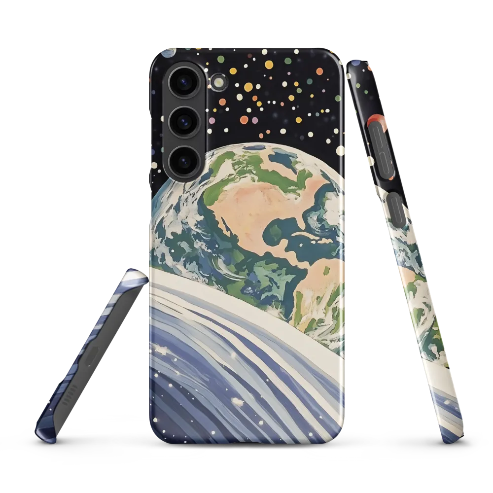 Celestial View: A Surreal Journey Through Space