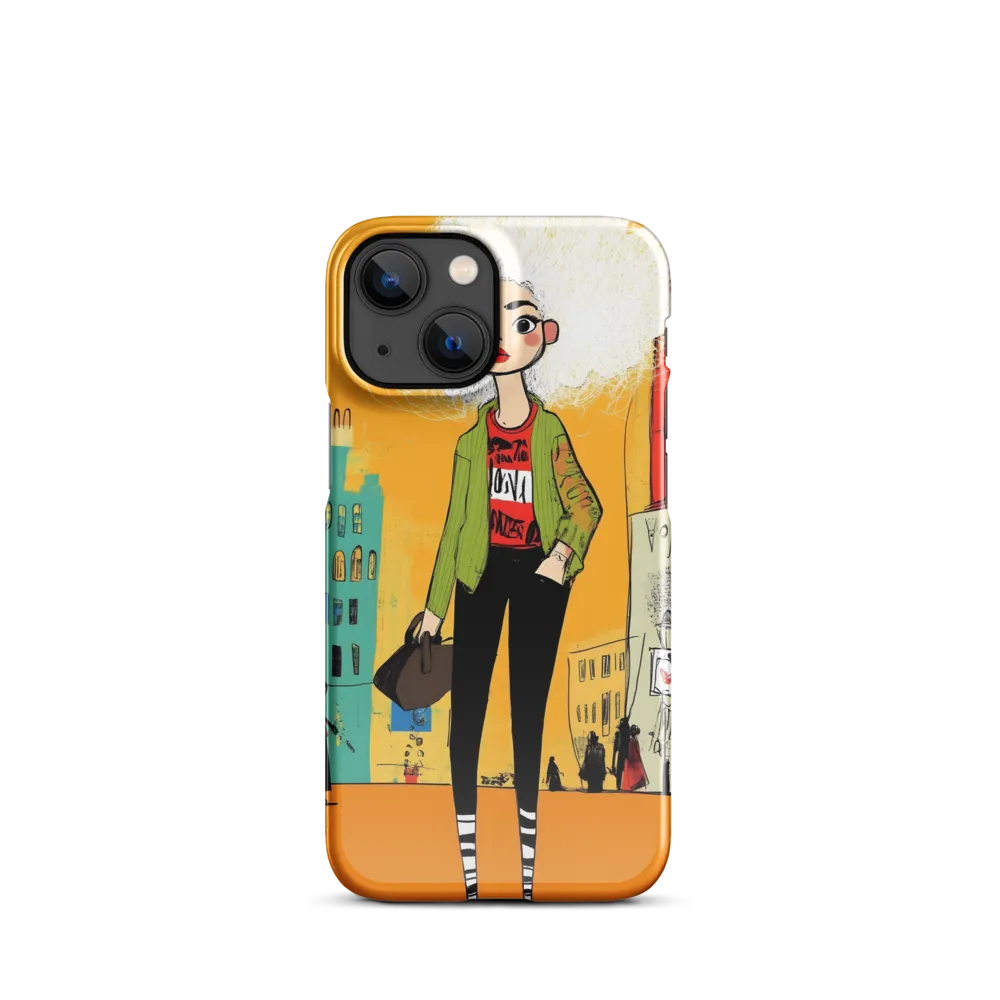 Urban Confidence | Phone Case |  13 Mini | Snap Case | Glossy