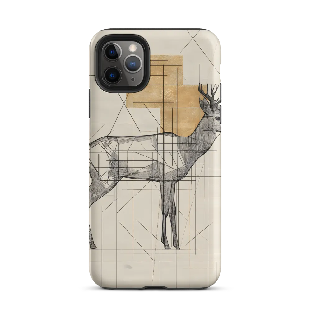 Geometric Elegance: The Majestic Deer