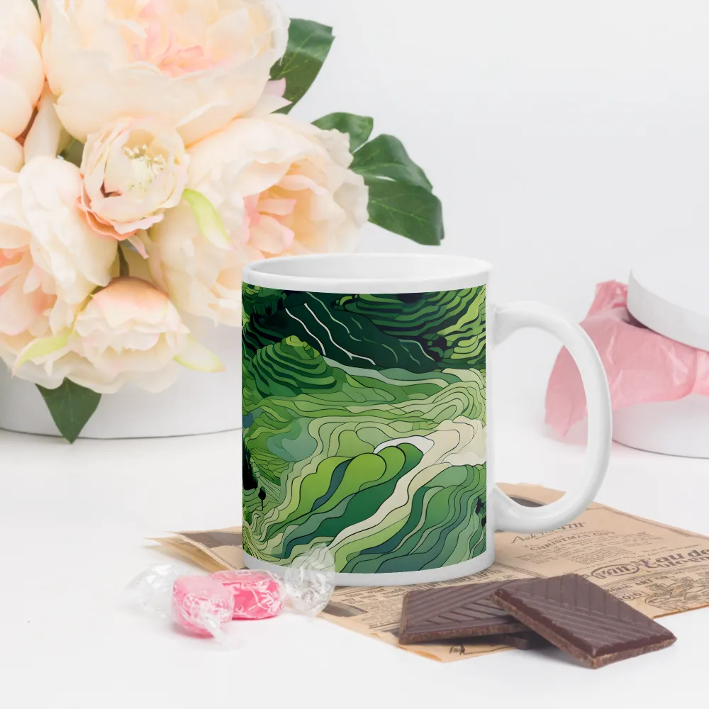 Harmony of the Lush Landscape | Mugs | Multiple Sizes & Colors