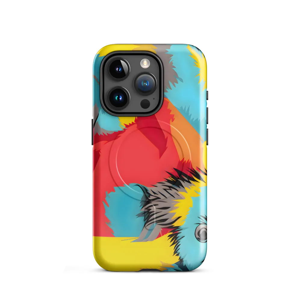 Whimsical Koalas in Vibrant Colors | Phone Case |  15 Pro | MagSafe® Tough Case | Glossy
