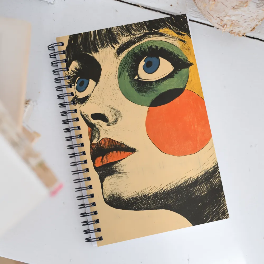 Bold Visage | Spiral Notebook