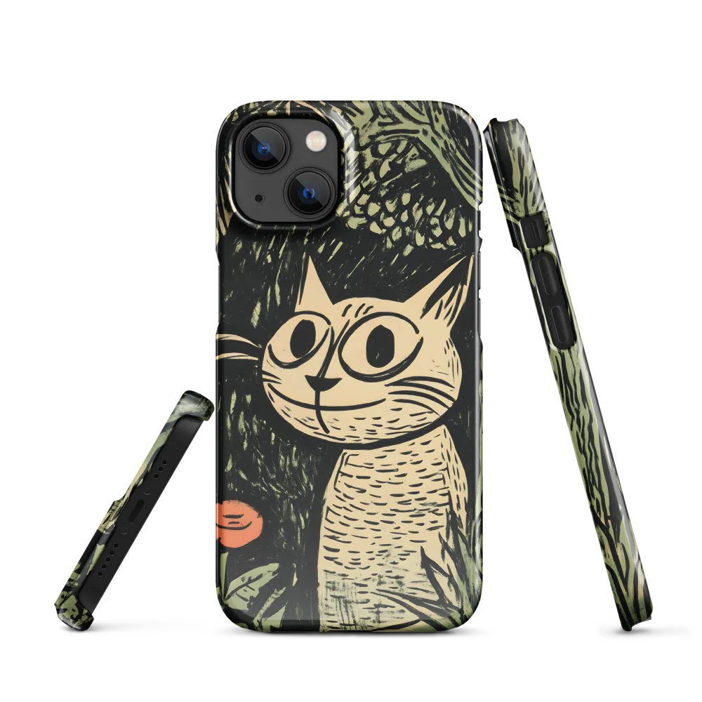 Whimsical Cat in the Forest