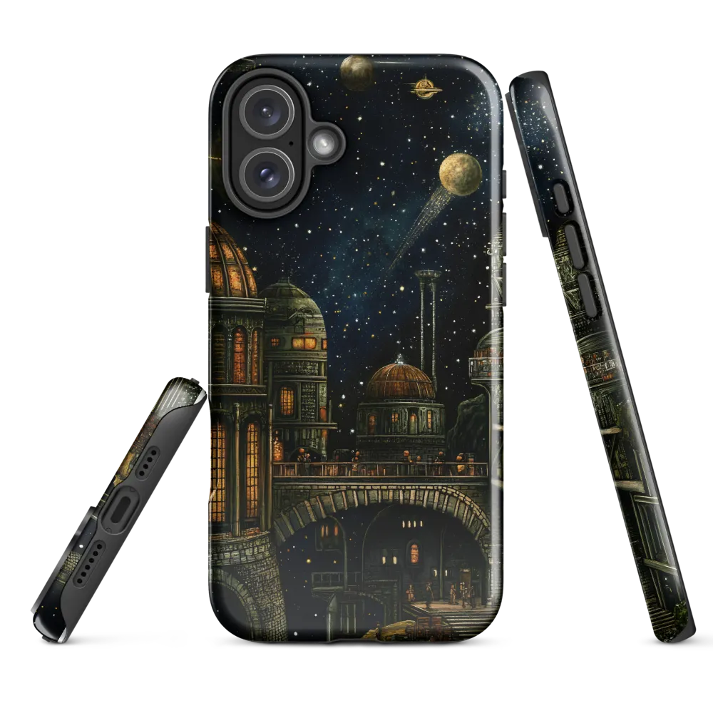 Celestial City: A Journey Through the Cosmos | Phone Case |  16 Plus | Tough Case | Glossy