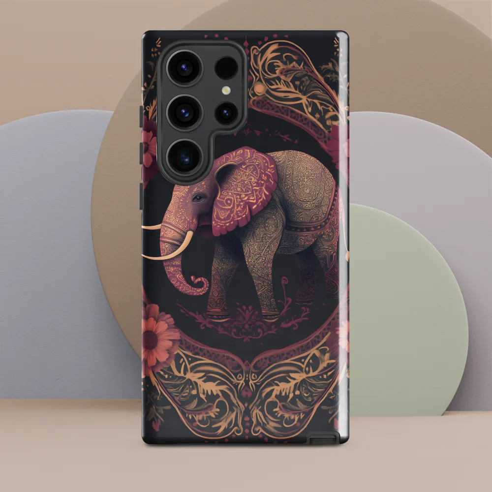 Regal Reverie: The Ornate Elephant
