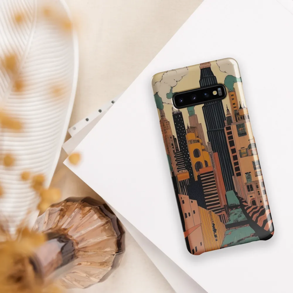 Urban Symphony in Ink | Phone Case |  S10 Plus | Snap Case | Glossy