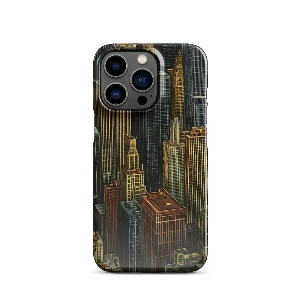Urban Elegance: A Golden Cityscape
