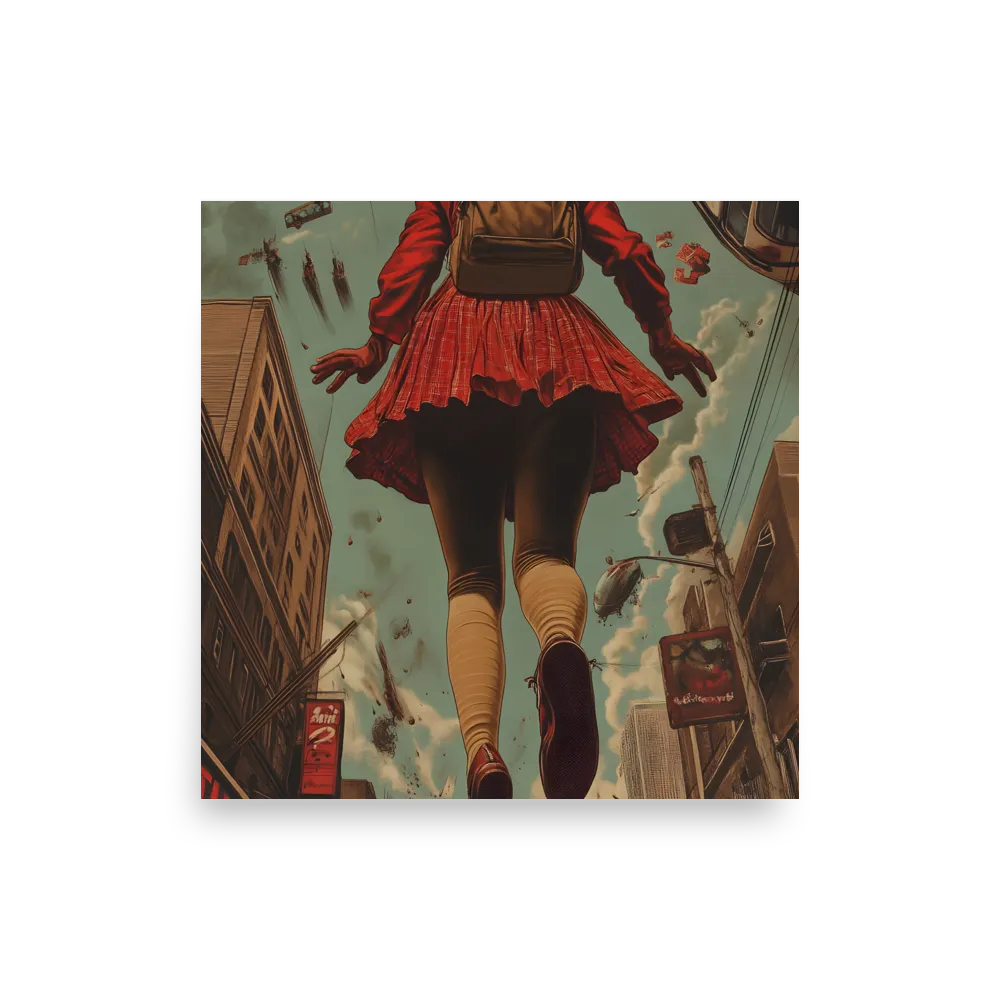 Flight of the Urban Dreamer | Poster | 16″×16″