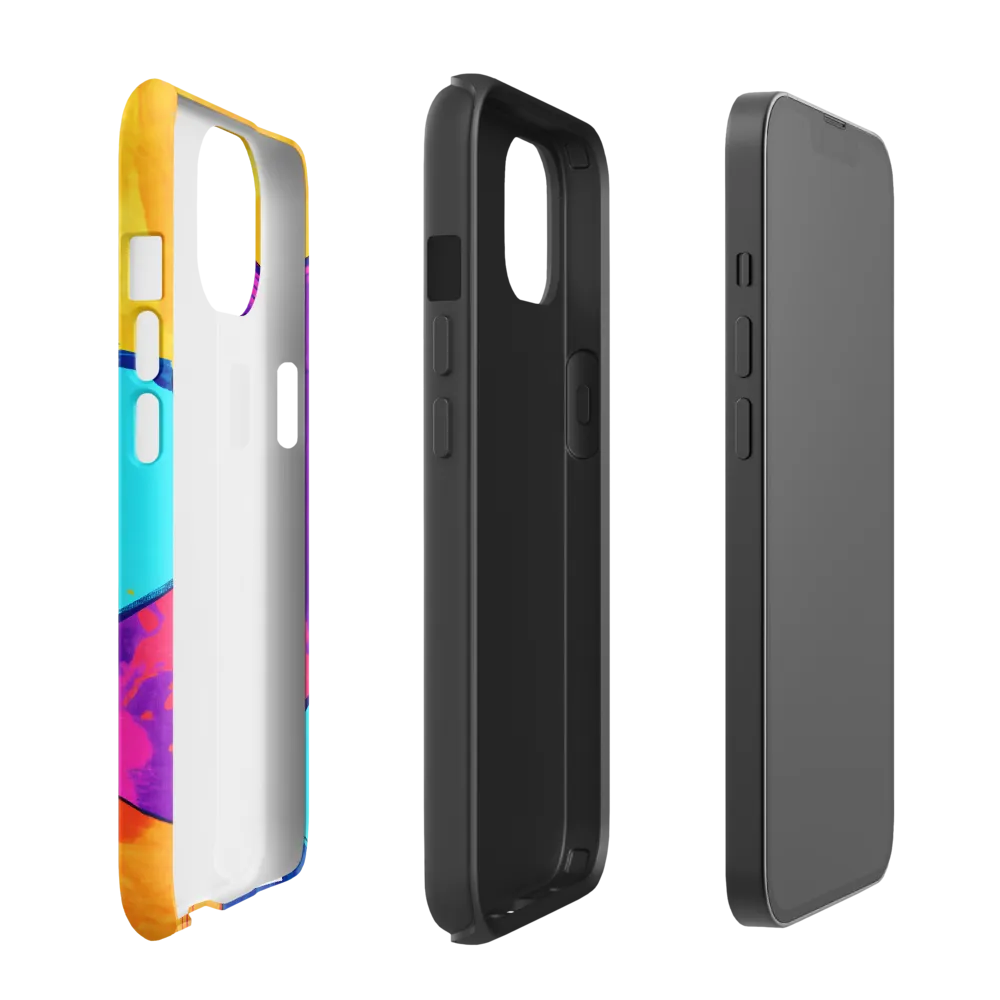 Playful Cubes in Vibrant Harmony | Phone Case |  13 | Tough Case | Matte