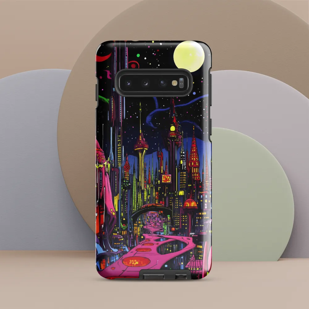 Neon Dreams of a Futuristic City
