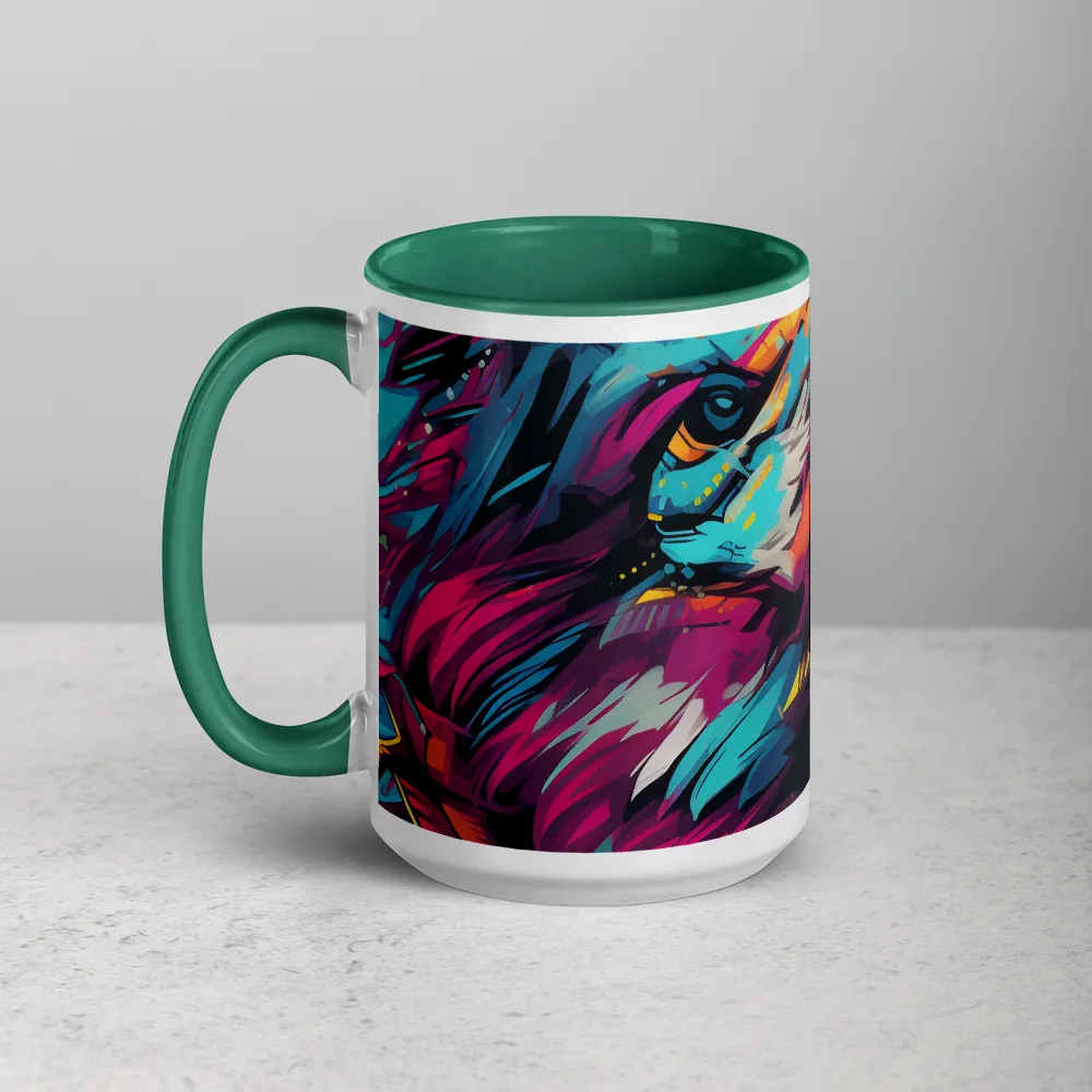 Vivid Majesty: The Modern Lion