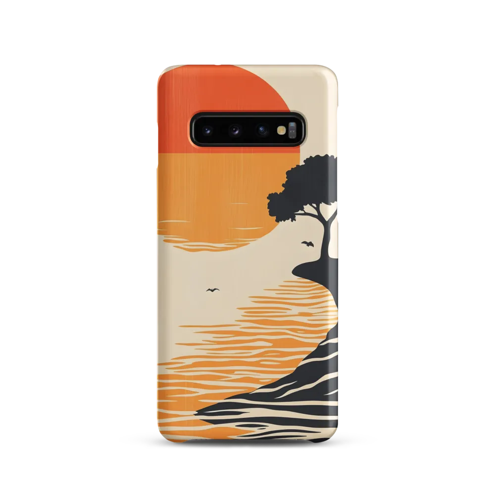 Serene Sunset | Phone Case |  S10 | Snap Case | Matte