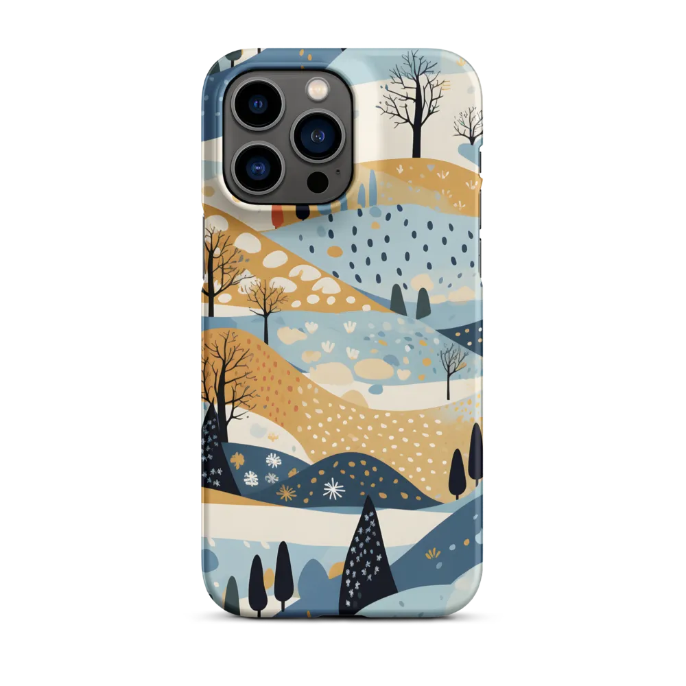 Whispers of a Playful Landscape | Phone Case |  14 Pro Max | Snap Case | Matte