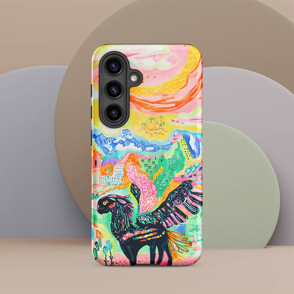 Mythical Harmony | Phone Case |  S24 | Tough Case | Matte