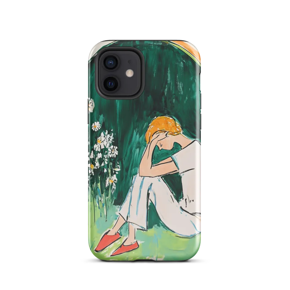 Silent Sorrow | Phone Case |  12 | Tough Case | Glossy