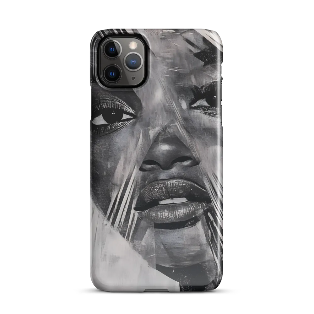 Fragmented Reflections: A Contemporary Portrait | Phone Case |  11 Pro Max | Snap Case | Glossy