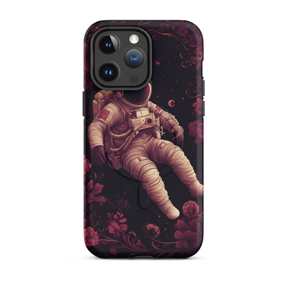 Cosmic Bloom: An Astronaut's Journey
