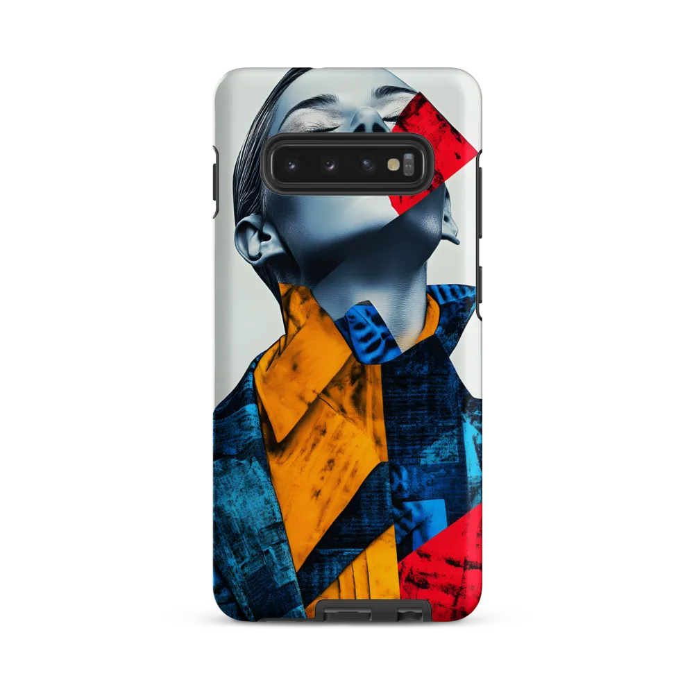 Fragmented Confidence: A Surreal Fashion Portrait