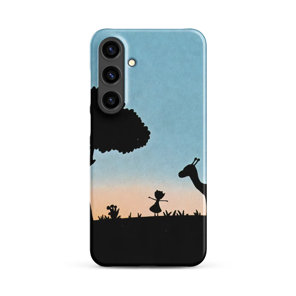 Curiosity in the Silhouette | Phone Case |  S24 Plus | Snap Case | Matte