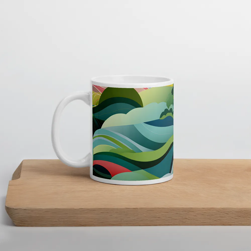 Waves of Serenity | Mugs | Multiple Sizes & Colors