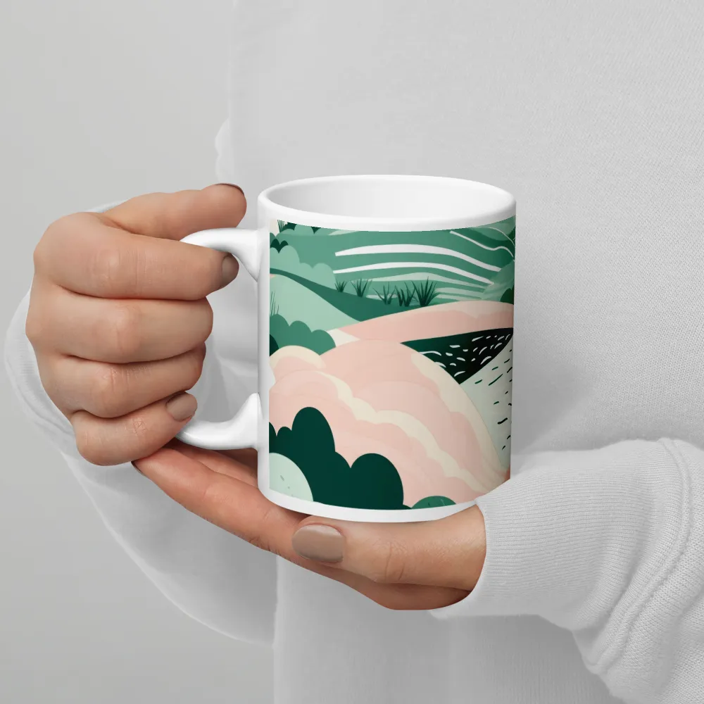 Whispers of Serenity | Mug with White inside | 11 oz