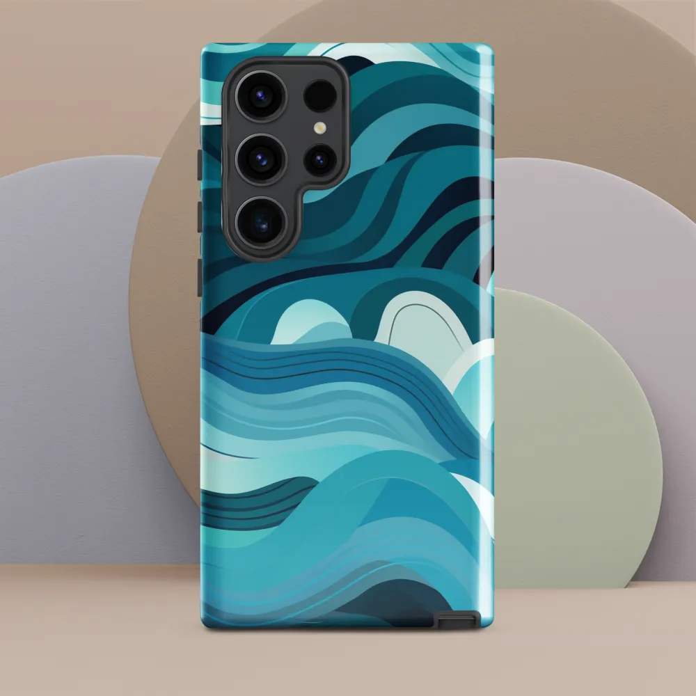 Ebb and Flow | Phone Case |  S23 Ultra | Tough Case | Glossy