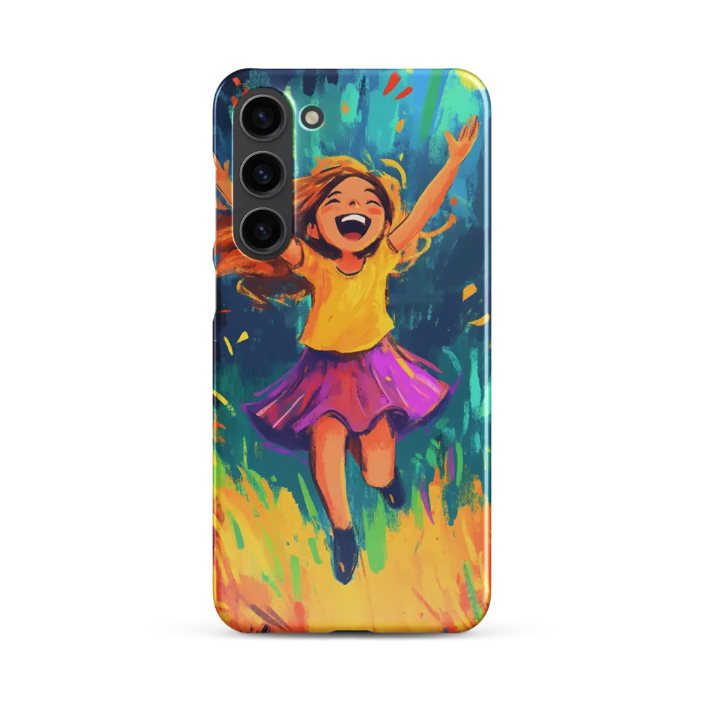 Joyful Escape into Nature | Phone Case |  S23 Plus | Snap Case | Glossy