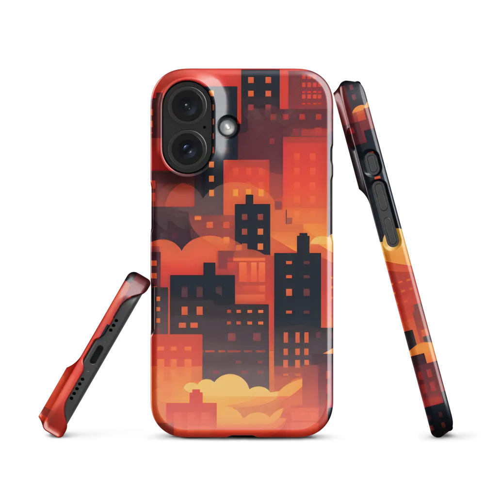 Radiance of the Urban Horizon | Phone Case |  16 | Snap Case | Glossy