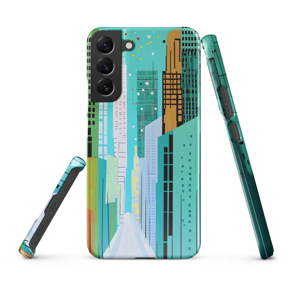 Urban Symphony in Turquoise
