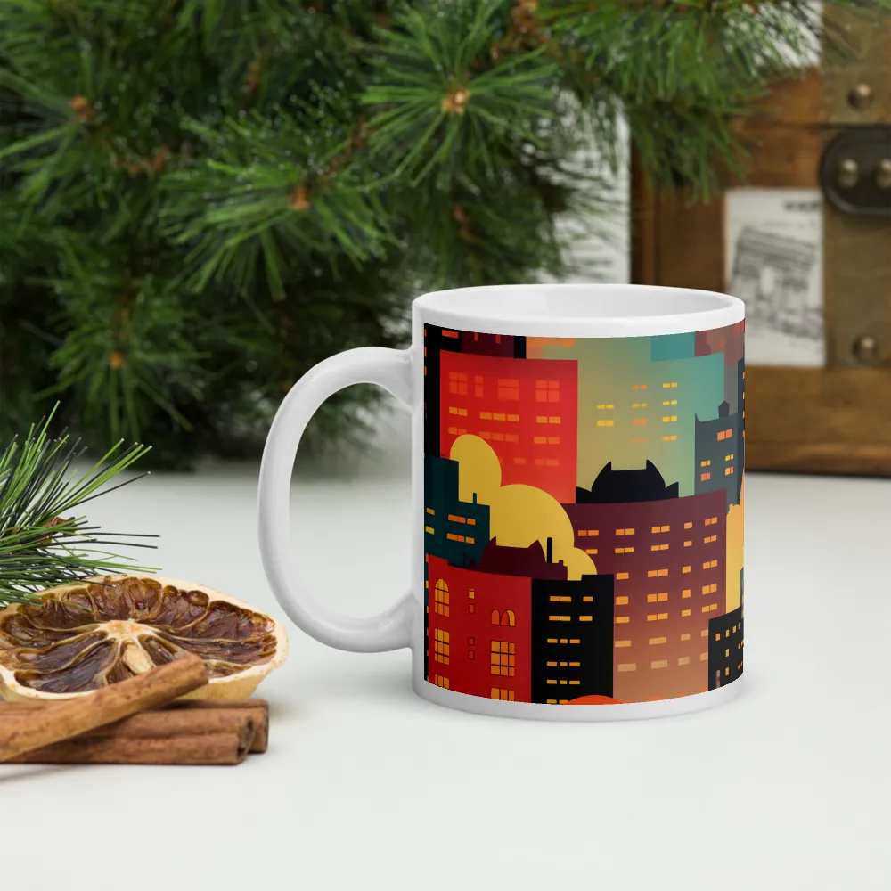 Twilight in the Concrete Jungle | Mugs | Multiple Sizes & Colors