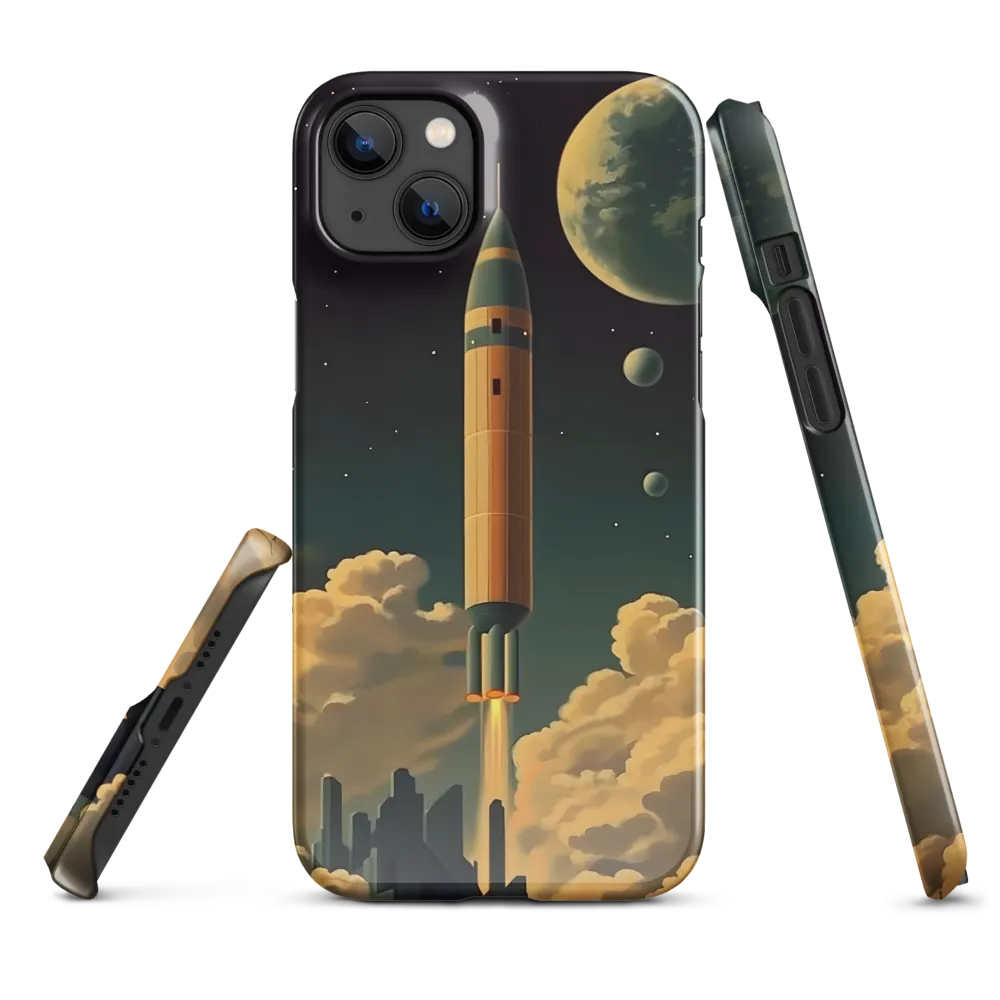 Journey Through the Cosmic Frontier | Phone Case |  14 Plus | Snap Case | Glossy