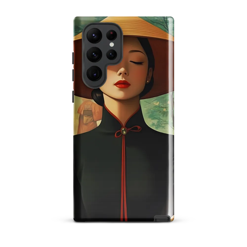 Elegance in Tranquility | Phone Case |  S22 Ultra | Tough Case | Glossy