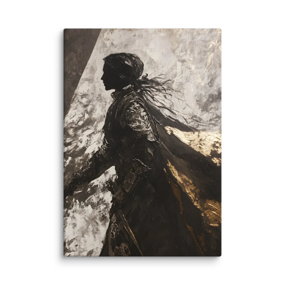 The Silhouette of Valor | Canvas | 18″×26″