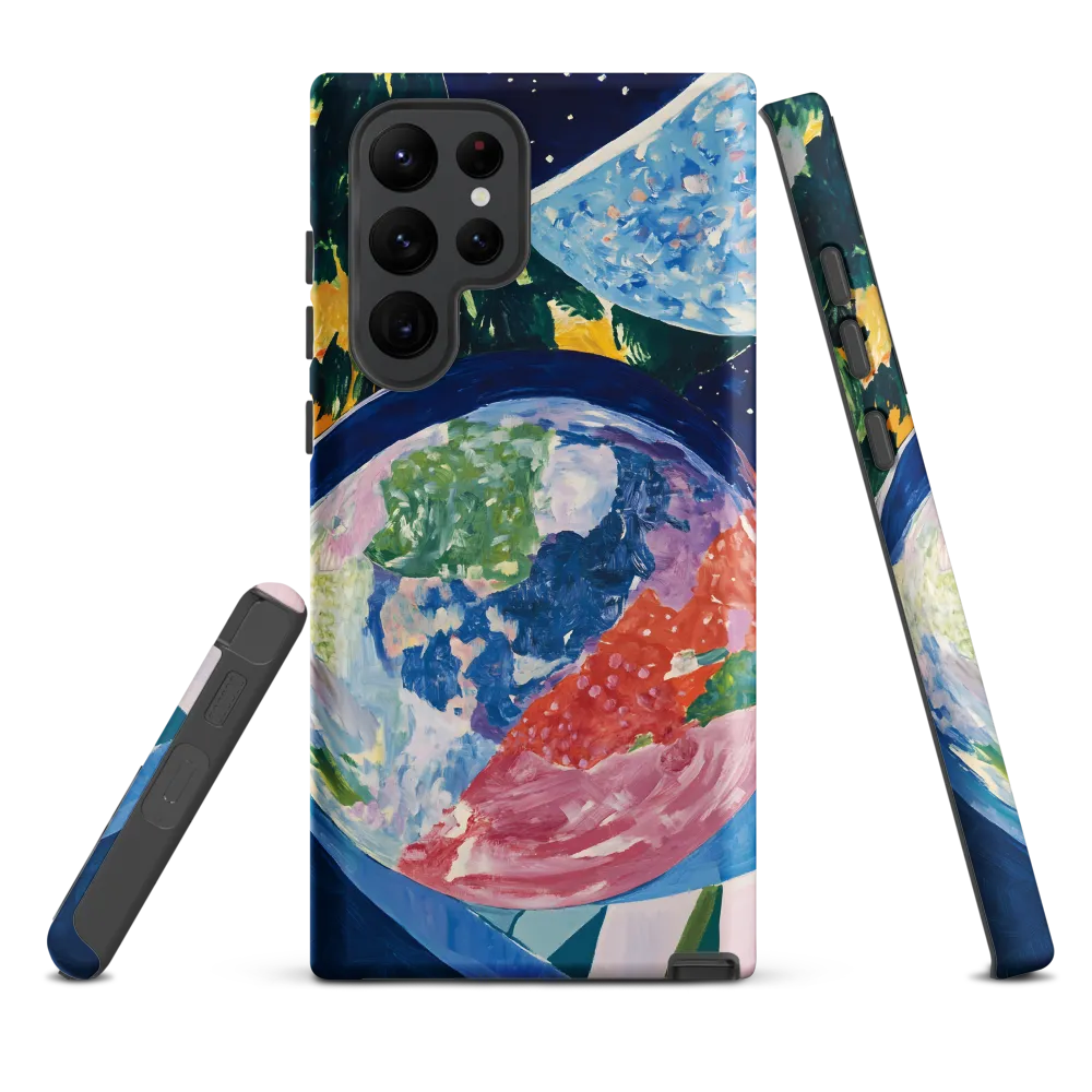Celestial Orbs of Color | Phone Case |  S22 Ultra | Tough Case | Matte