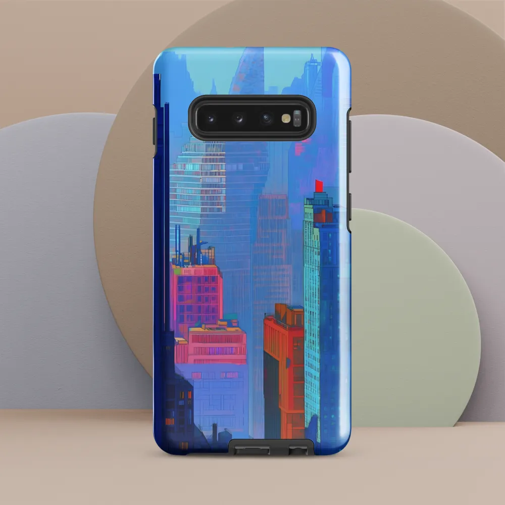 Urban Dreamscape: A Futuristic City | Phone Case |  S10 Plus | Tough Case | Glossy