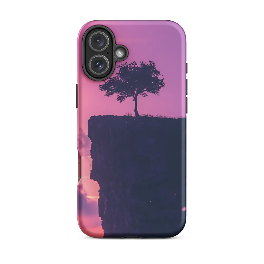 Solitude on the Edge | Phone Case |  16 Plus | Tough Case | Matte