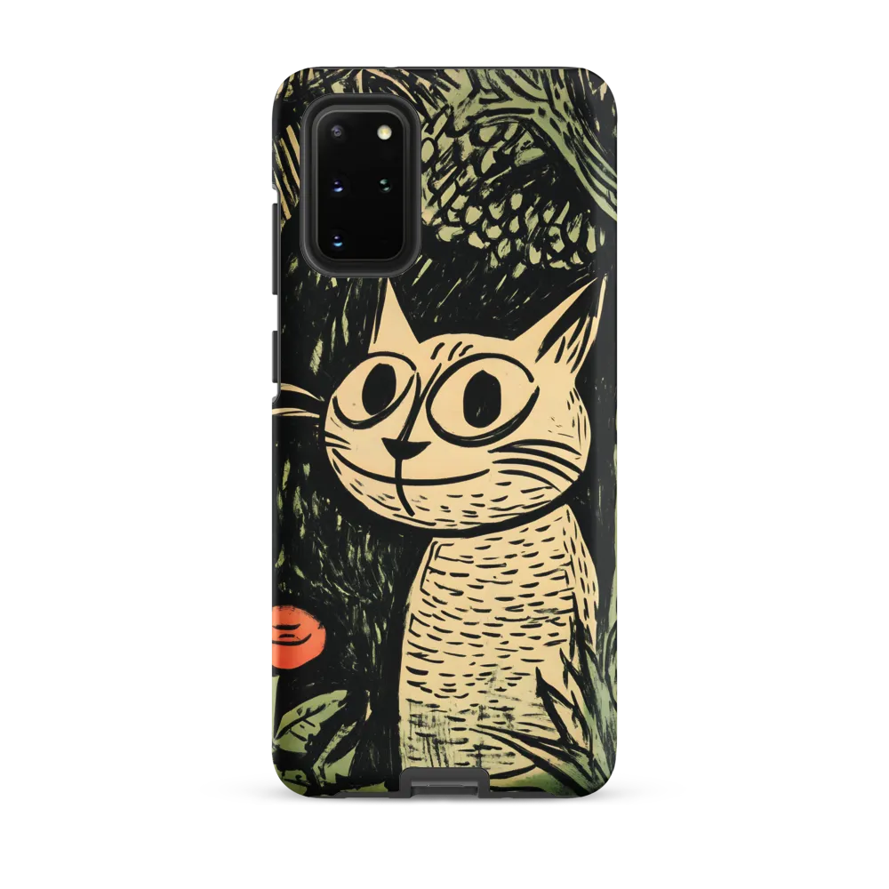 Whimsical Cat in the Forest