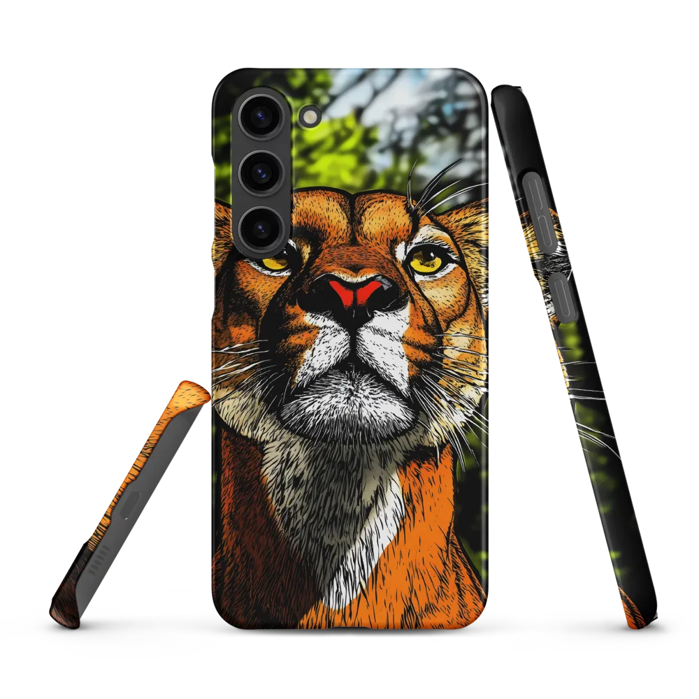 Regal Gaze: The Lioness in Focus