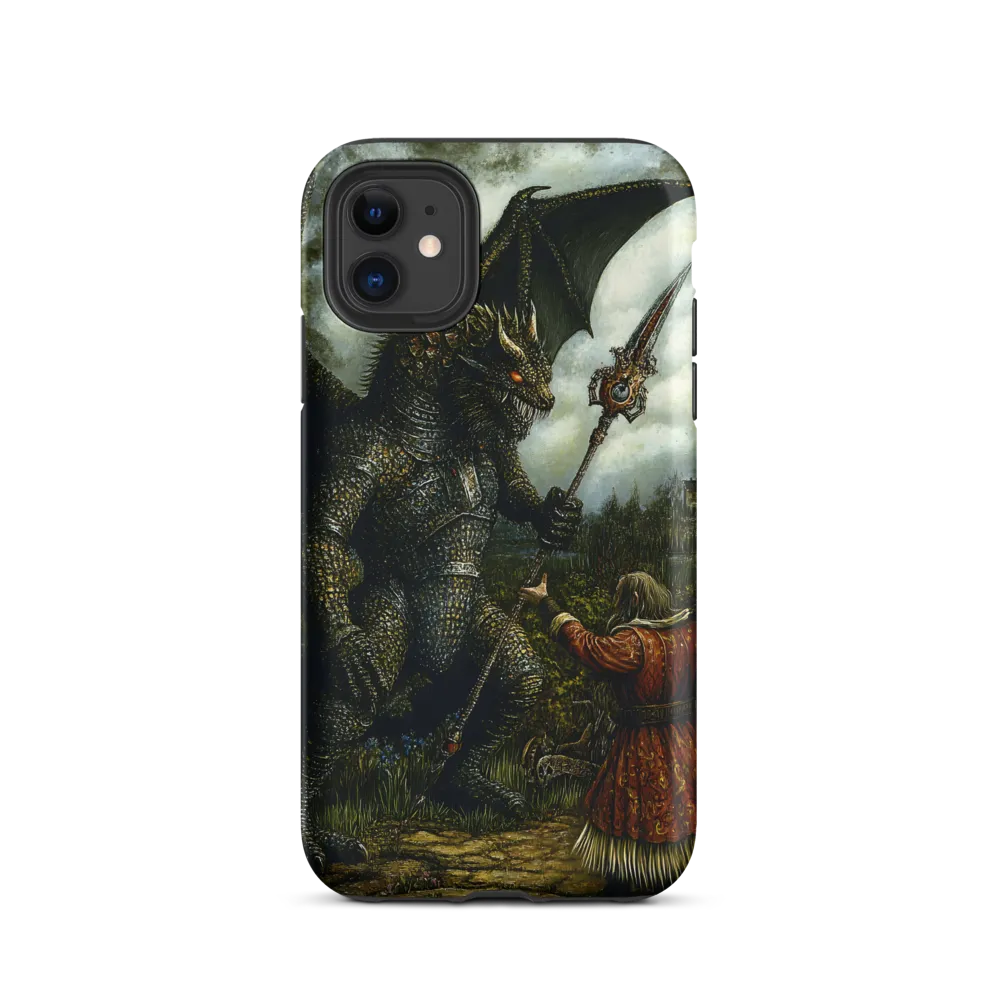 The Confrontation: Dragon vs. Wizard | Phone Case |  11 | Tough Case | Matte