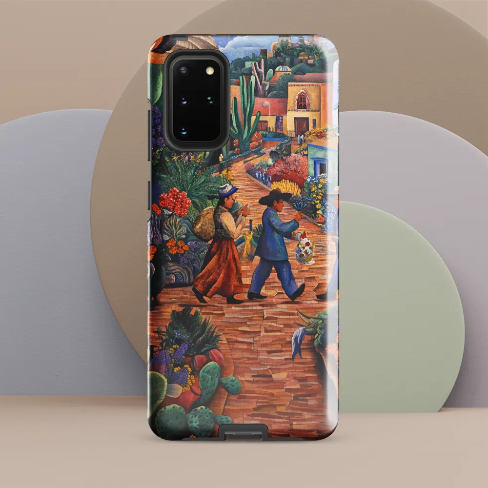 A Mosaic Journey Through Colorful Landscapes