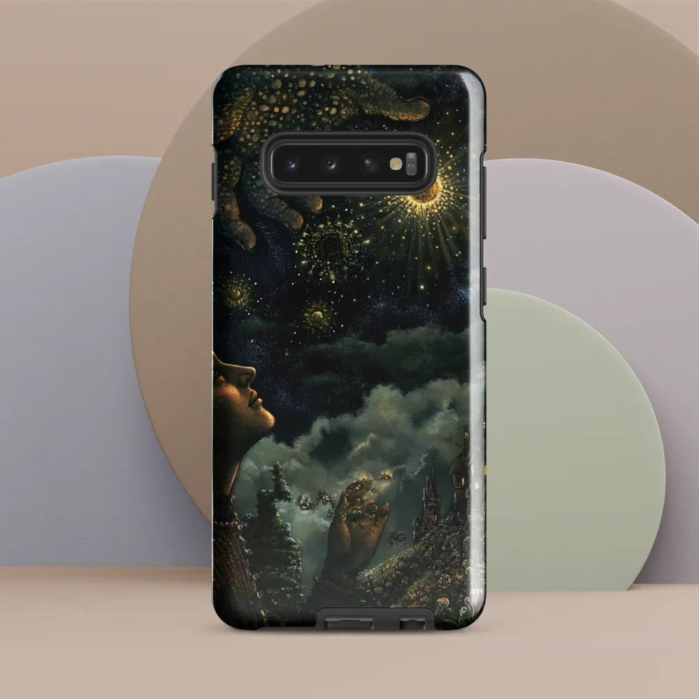 Cosmic Connection | Phone Case |  S10 Plus | Tough Case | Glossy