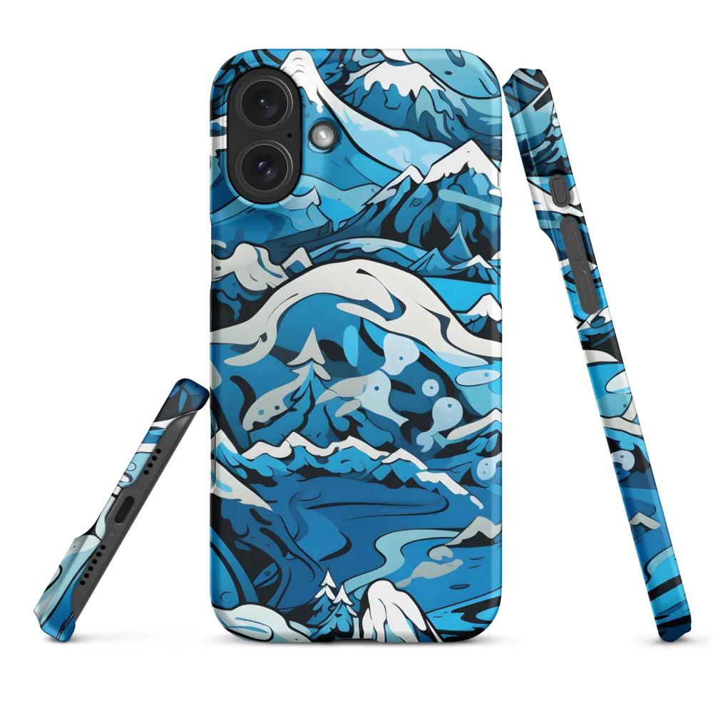 Frozen Harmony: A Blue Mountain Odyssey