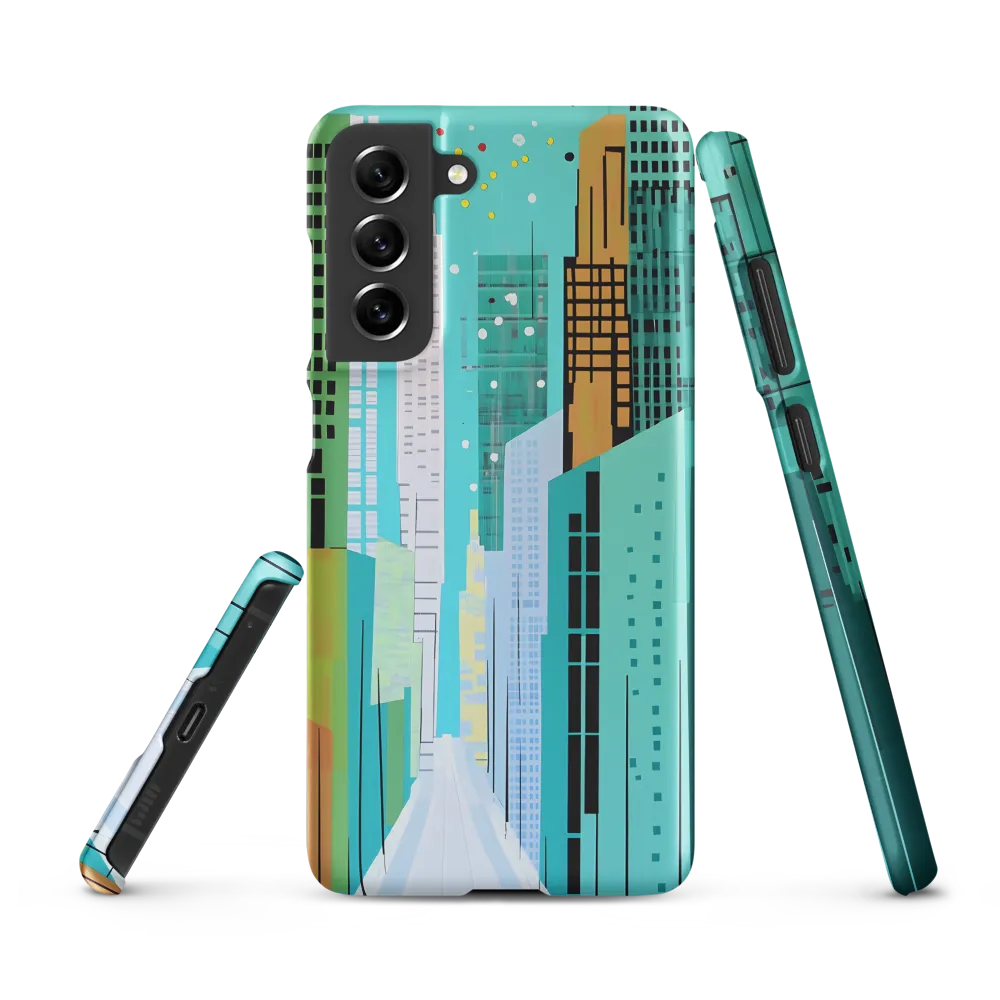 Urban Symphony in Turquoise