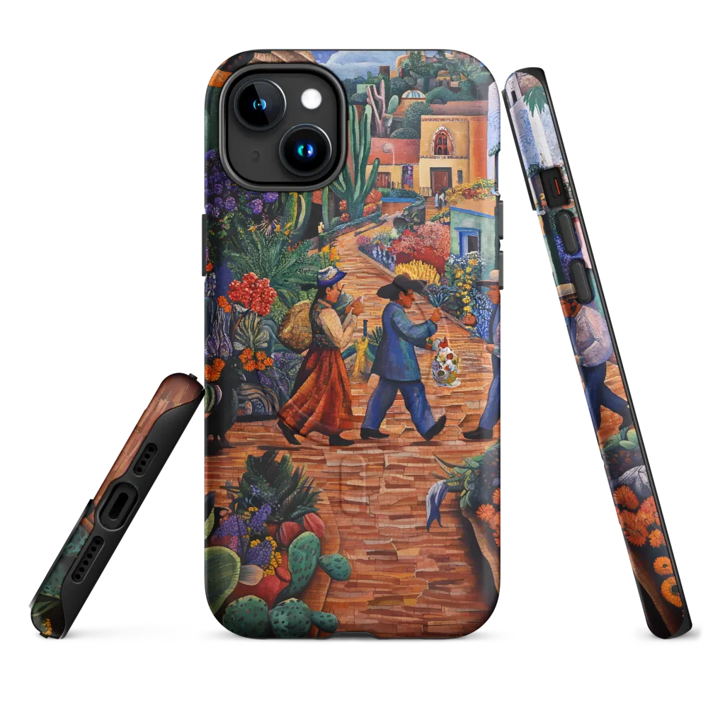 A Mosaic Journey Through Colorful Landscapes